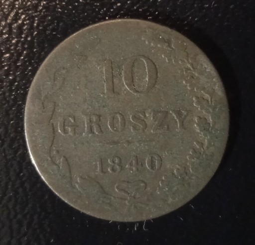 Zdjęcie oferty: 10 gr, Królestwo Polskie, 1840, Warszawa