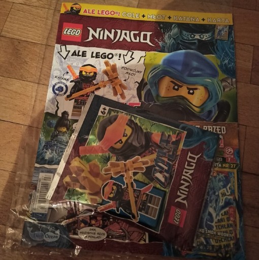 Zdjęcie oferty: Lego Ninjago 7/2022  Figurka Cole Katana karta