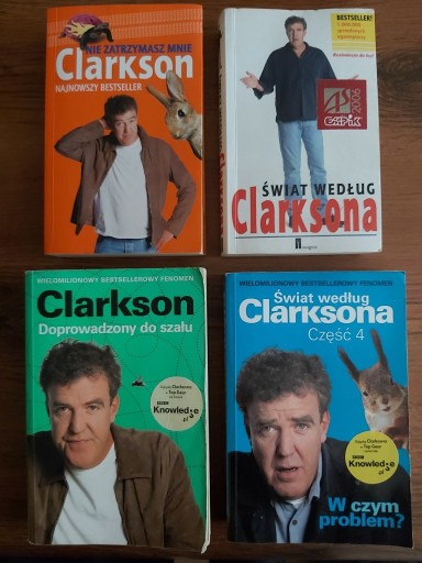 Zdjęcie oferty: Jeremy Clarkson - 4 książki