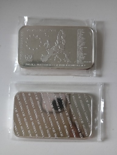 Zdjęcie oferty: Polska Prezydencja w UE srebro 1 uncja 