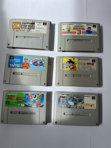 Zdjęcie oferty: Zestaw gier do Nintendo Super Famicom NTSC -J JPN