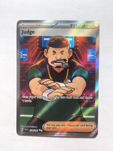 Zdjęcie oferty: Pokemon TCG Paldean Fates Judge 228/091