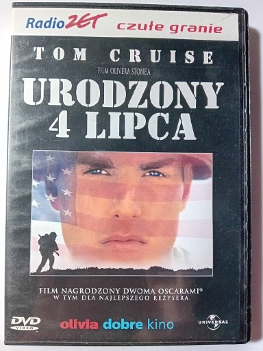 Zdjęcie oferty: URODZONY 4 LIPCA  film DVD 