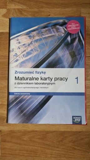 Zdjęcie oferty: Maturalne karty pracy zrozumieć fizykę ZR