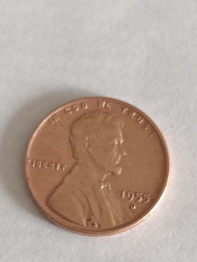 Zdjęcie oferty: 1 cent 1955 D USA 