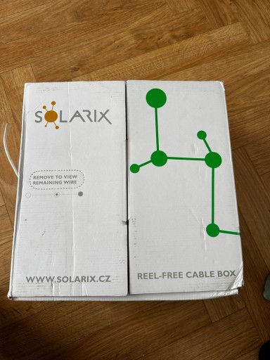 Zdjęcie oferty: Kabel instalacyjny Solarix SXKD-5E-UTP-PVC