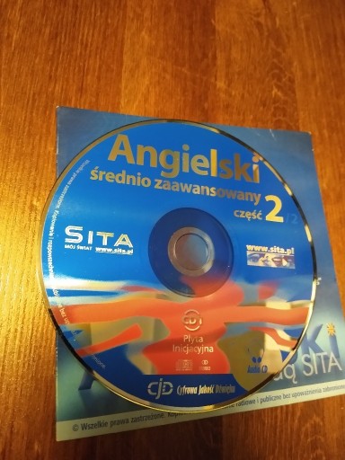 Zdjęcie oferty: angielski metodą sita płyta CD audio