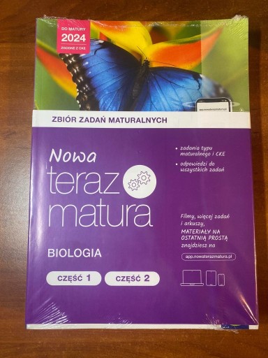 Zdjęcie oferty: Nowa era matura Biologia Zbiór zadań 2 tomy