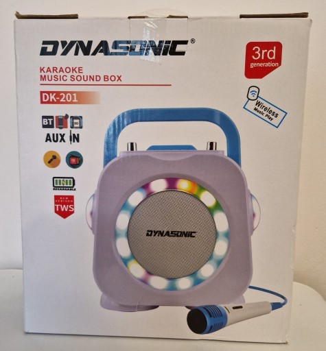 Zdjęcie oferty: DYNASONIC Karaoke z mikrofonem