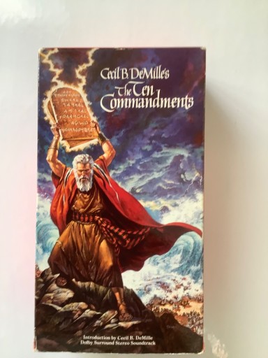 Zdjęcie oferty: Kaseta VHS - 1 sztuka - The Ten Commandments