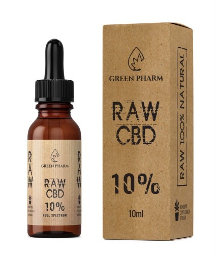 Zdjęcie oferty: Olej konopny RAW CBD 10% Full Spectrum 10ml