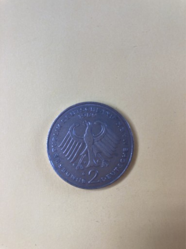 Zdjęcie oferty: 2 Deutsche Mark z 1989