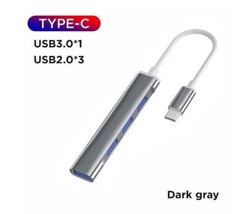 Zdjęcie oferty: HUB USB C 3.0 typ C Extender 4-portowy rozdzielacz