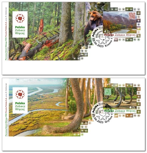 Zdjęcie oferty: Koperty FDC z Fi 5317-18 (2023)