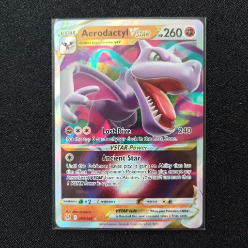 Zdjęcie oferty: Pokémon Aerodactyl Vstar Lost Origin 93/196