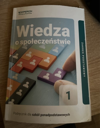 Zdjęcie oferty: Wiedza o społeczeństwie 1 OPERON Podstawa