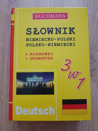 Zdjęcie oferty: Słownik polsko-niemiecki rozmówki gramatyka 3w1