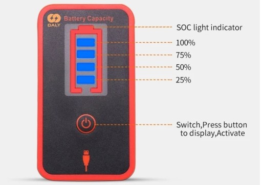 Zdjęcie oferty: BMS DALY SMART BMS LED SOC Wyświetlacz Daly