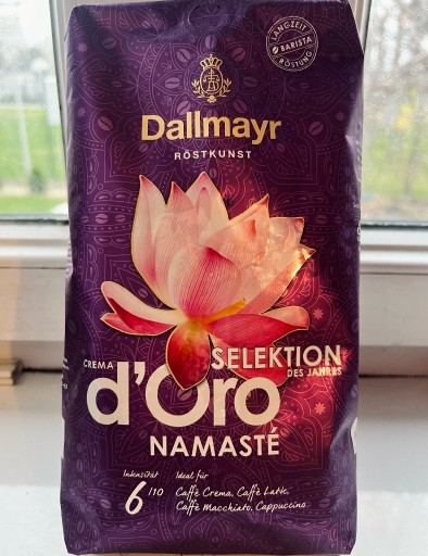 Zdjęcie oferty: Kawa ziarnista Dallmayr NAMASTE Crema d'oro 1kg