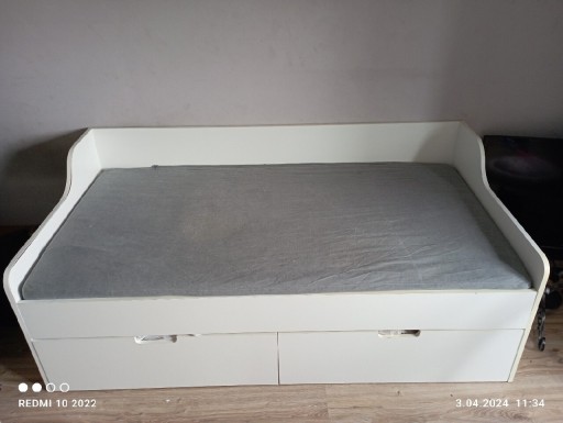 Zdjęcie oferty: Łóżko młodzieżowe białe 