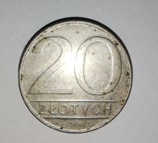 Zdjęcie oferty: Moneta 20 złotych 1986