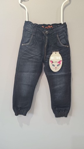 Zdjęcie oferty: me too dziecięce spodnie bawełna ala jeans r. 104
