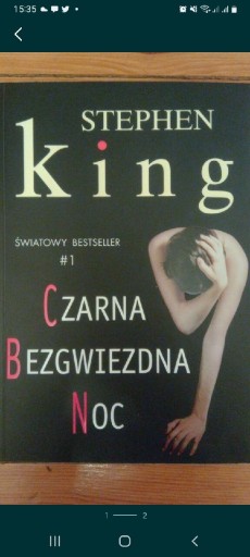 Zdjęcie oferty: Stephen King - Czarna bezgwiezdna noc