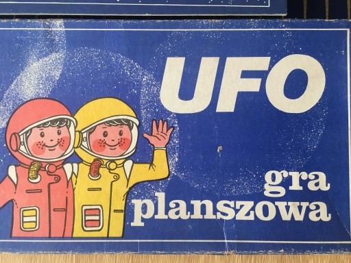 Zdjęcie oferty: UFO gra planszowa PRL unikat lata 80