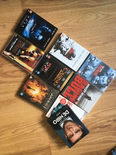 Zdjęcie oferty: DVD de Niro Ronin, casino, Stardust, Raging Bull, 