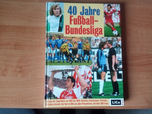 Zdjęcie oferty: Jak nowa 40 lat Bundesligi piłka fussball 