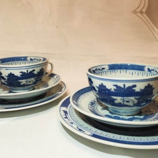 Zdjęcie oferty: Zestaw śniadaniowy porcelany chińskiej dla dwojga.