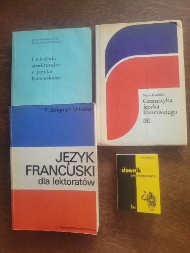 Zdjęcie oferty: Język francuski dla lektoratów Gramatyka Ćwiczenia