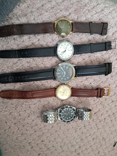 Zdjęcie oferty: Zegarki męskie nakręcane i automatyczne 