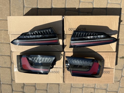 Zdjęcie oferty: LAMPY TYŁ TYLNE OEM AUDI A5 S5 RS5 F5 8W DYMIONE CZARNE 8W6052100 BLACK