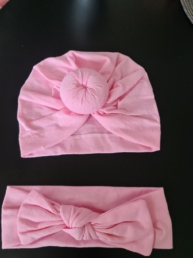 Zdjęcie oferty: Zestaw wiosenny turban + opaska 