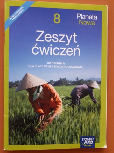 Zdjęcie oferty: Nowa Era Zeszyt ćwiczeń 8 do georafii szkoła podst