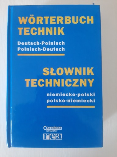 Zdjęcie oferty: Słownik techniczny Niemiecko- polski, polsko- nie
