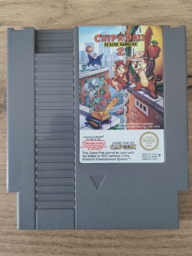 Zdjęcie oferty: Rescue Rangers 2 Chip Dale 2 NES PAL Unikat