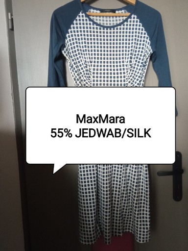 Zdjęcie oferty: MaxMara jedwab silk sukienka 