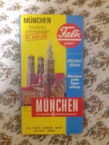 Zdjęcie oferty: Monachium Mapa, Niemcy dla kierowców i podróżników