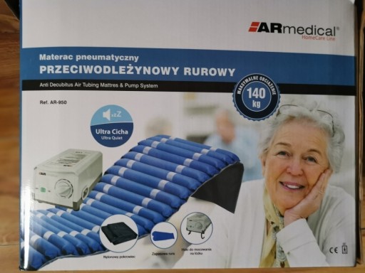 Zdjęcie oferty: Materac pneumatyczny, przeciwodleżynowy, rurowy