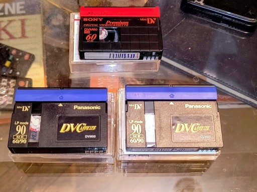 Zdjęcie oferty: Kasety MINI DV/ TAŚMA MINI DV do cyfrowej kamery 19 szt-180 zl