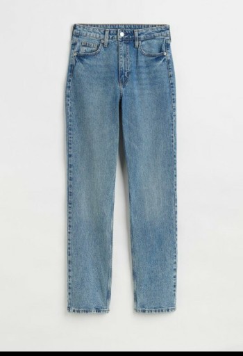 Zdjęcie oferty: Jeansy h&m rozmiar 36 wysoki stan,prosta nogawka