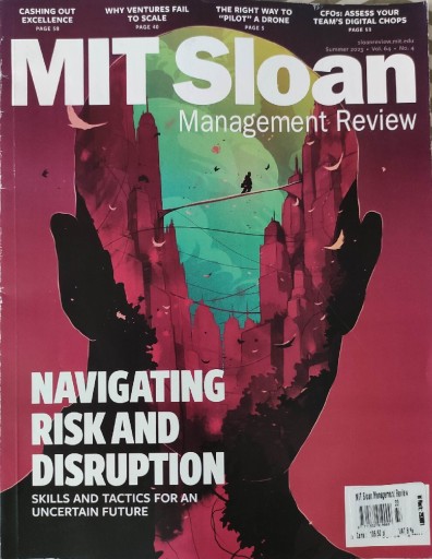 Zdjęcie oferty: MIT Sloan Management Review USA Lato 2023 ryzyka