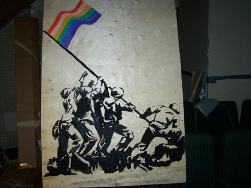 Zdjęcie oferty: Iwo Jima Amerykańskie wojsko plakat obraz grafika
