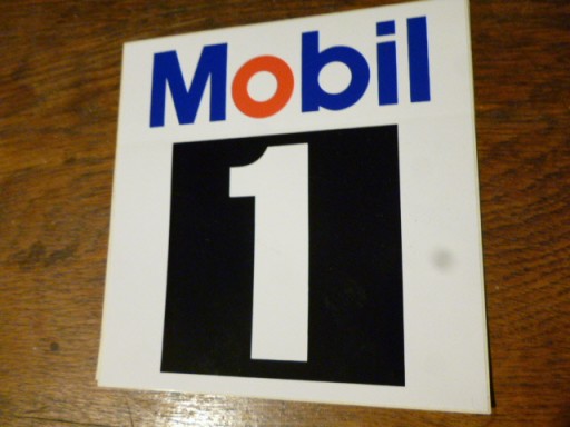 Zdjęcie oferty: Naklejka MOBIL 1 Rajdy WRC KJS 15x15cm