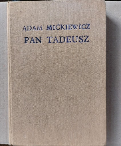 Zdjęcie oferty: Adam Mickiewicz – Pan Tadeusz