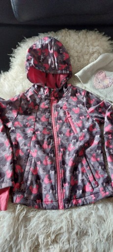 Zdjęcie oferty: Kurtka Minnie Mouse przejściowa z kapturem r.140 