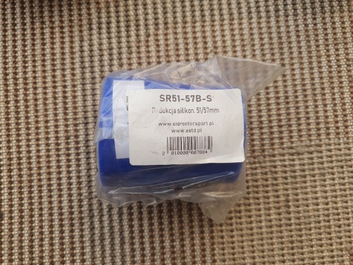 Zdjęcie oferty: Redukcja silikon. 51/57mm Blue ŁĄCZNIK DOLOT