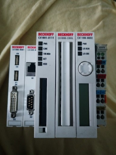 Zdjęcie oferty: BECKHOFF Moduł CPU Używany CX1001-0111+ CX1100-0002+CX1000-COOL+CX1000-N001